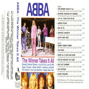 Disco The Winner Takes It All de ABBA