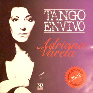 Disco Tango En Vivo de Adriana Varela