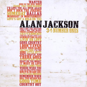 Disco 34 Number Ones de Alan Jackson