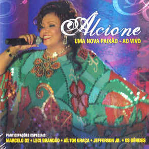 Disco Uma Nova Paixao Ao Vivo de Alcione