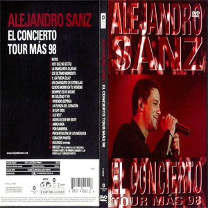 Disco El Concierto Tour Más 98 (Dvd) de Alejandro Sanz
