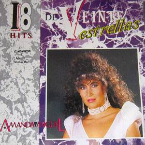 Disco 18 Hits De Veinte Estrellas de Amanda Miguel