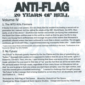 Disco 20 Years Of Hell: Vol. IV de Anti-Flag