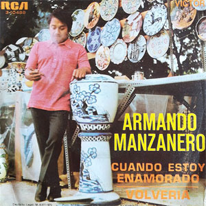 Disco Cuando Estoy Enamorado de Armando Manzanero