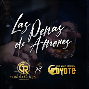 Disco Las Penas De Amores de Banda Corona Del Rey