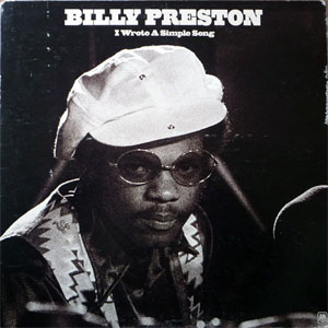 Disco I Wrote A Simple Song de Billy Preston