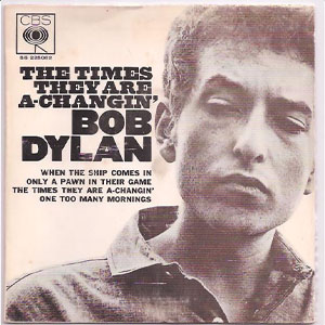 Disco The Times They Are A-Changin' de Bob Dylan