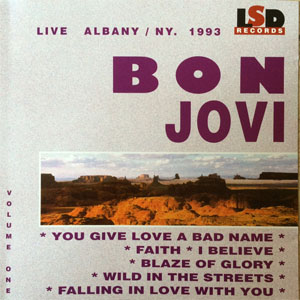 Disco Live Albany / NY. 1993 Volume One de Bon Jovi 
