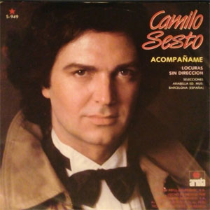Disco Acompáñame de Camilo Sesto