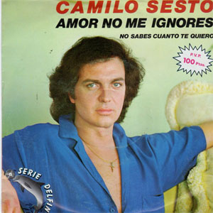 Disco  Amor No Me Ignores de Camilo Sesto