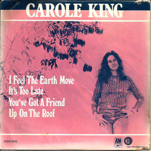 Disco I Feel The Earth Move de Carole King