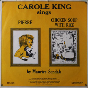 Disco Pierre / Chicken Soup With Rice de Carole King