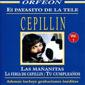 Disco El Payasito De La Tele Cepillín Vol. 1 de Cepillín