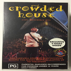 Disco Farewell To The World, 24th November 1996 de Crowded House