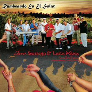 Disco Rumbeando En El Solar de David Santiago