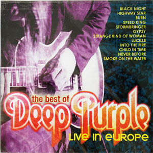 Disco The Best Of Deep Purple: Live In Europe de Deep Purple
