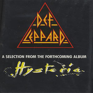 Disco A Selection From The Forthcoming Album Hysteria de Def Leppard