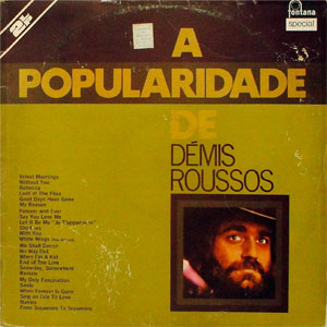 Disco A Popularidade de Demis Roussos de Demis Roussos