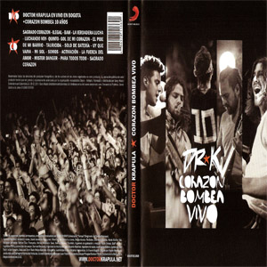 Disco Corazón Bombea Vivo (Dvd) de Doctor Krápula