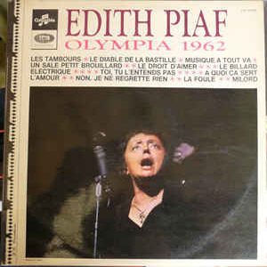Disco Live à l'Olympia 1962 de Edith Piaf