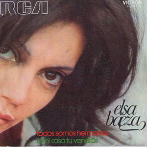 Disco Todos Somos Hermanos de Elsa Baeza