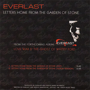 Disco Letters Home From The Garden Of Stone de Everlast