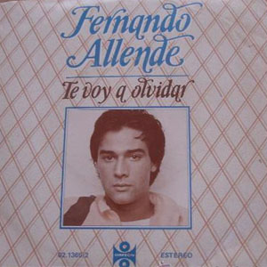 Disco Te Voy A Olvidar de Fernando Allende