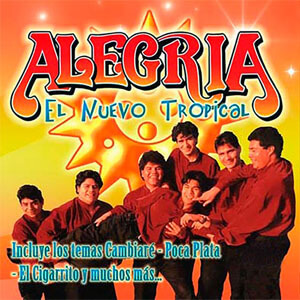 Disco El Nuevo Tropical de Grupo Alegría