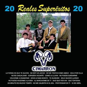 Disco 20 Reales Superéxitos de Grupo Cimarrón