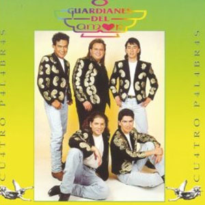 Disco Cuatro Palabras de Guardianes del Amor
