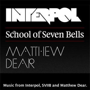 Disco School Of Seven Bells de Interpol