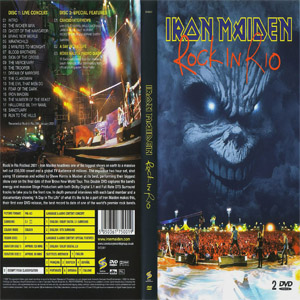 Disco Rock In Rio (Dvd) de Iron Maiden