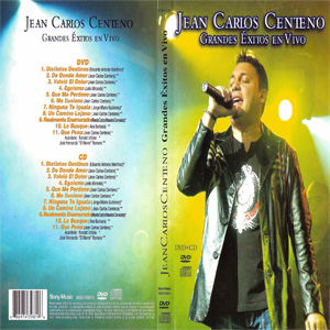 Disco Grandes Éxitos En Vivo (Dvd) de Jean Carlos Centeno