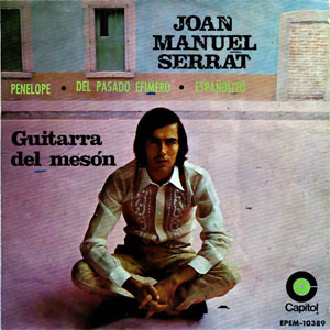 Disco Guitarra Del Mesón de Joan Manuel Serrat