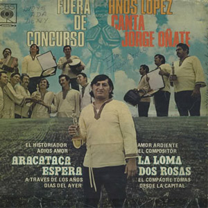 Disco Fuera De Concurso de Jorge Oñate