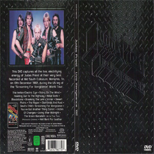 Disco Live Vengeance '82 (Dvd) de Judas Priest