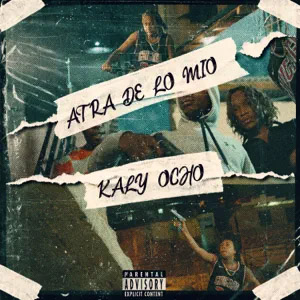 Disco Atra De Lo Mío de Kaly Ocho