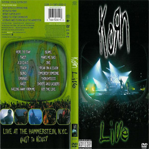 Disco Live (Dvd) de Korn