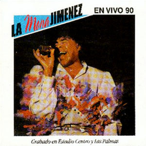 Disco La Mona En Vivo 90 de La Mona Jiménez