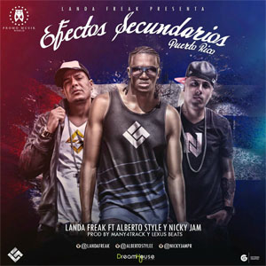 Disco Efectos Secundarios Puerto Rico  de Landa Freak