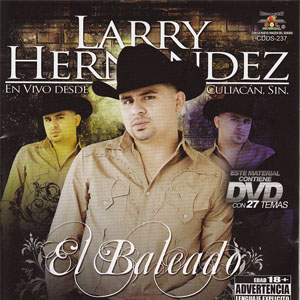 Disco El Baleado (En Vivo) de Larry Hernández