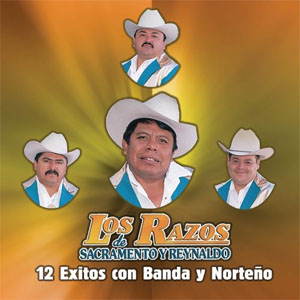 Disco 12 Éxitos Con Banda y Norteno de Los Razos