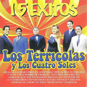 Disco 15 Éxitos de Los Terrícolas y Los Cuatro Soles de Los Terricolas