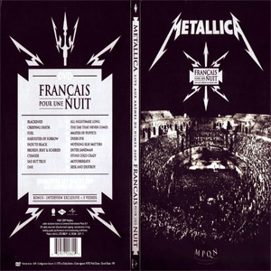 Disco Francais Pour Une Nuit (Dvd) de Metallica