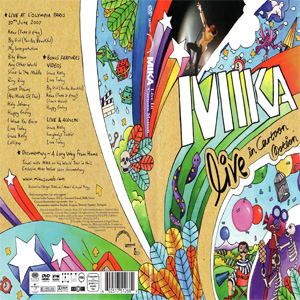 Disco Live In Cartoon Motion (Dvd) de Mika
