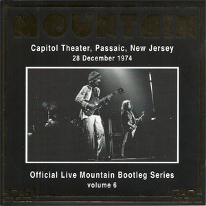 Disco Capitol Theater, Passaic, New Jersey, 1974 de Mountain
