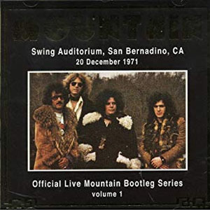 Disco Swing Auditorium, San Bernardino, CA, 1971 de Mountain