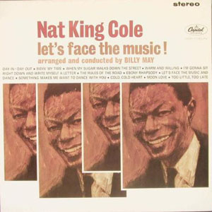 Disco Let's Face The Music de Nat King Cole