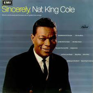 Disco Sincerely, Nat King Cole de Nat King Cole