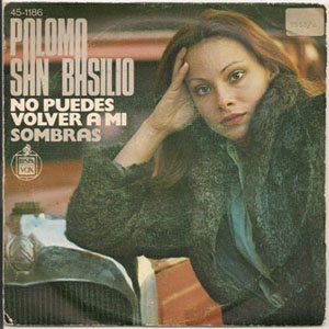 Disco No Puedes Volver A Mi / Sombras de Paloma San Basilio